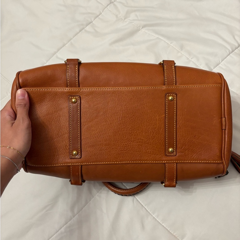 Dooney & Bourke Brown Satchel - Picture 6 of 6
